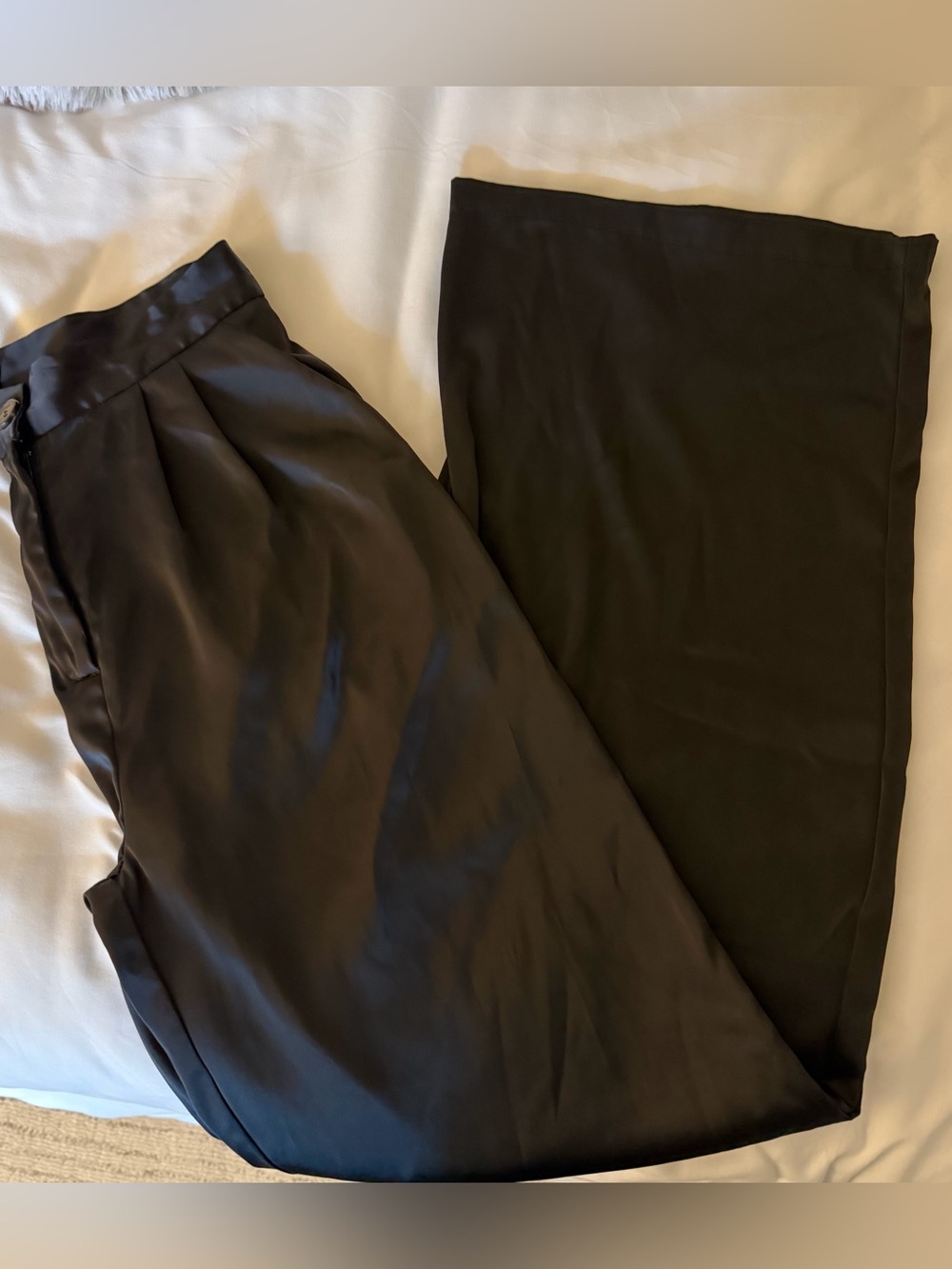 Nasty Gal Satin Trousers